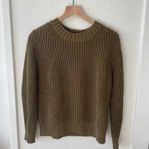 Everlane Chunky cotton knit sweater